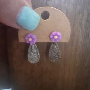 Upcycled earrings